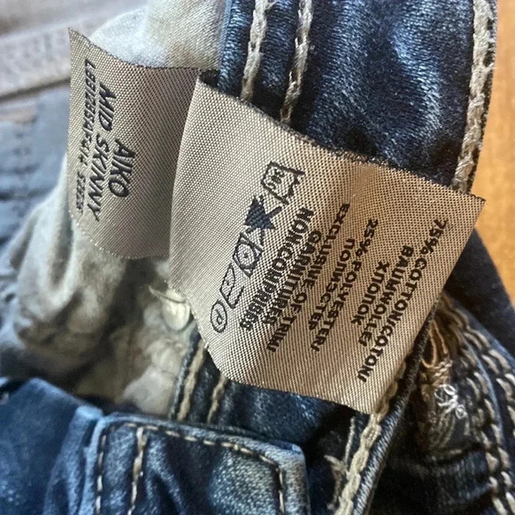 Silver aiko mid skinny jeans - Picture 5 of 7